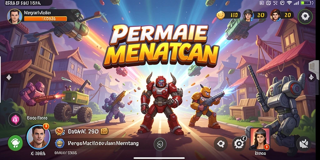 Screenshot 898A menampilkan pengalaman gameplay Arcade yang seru.