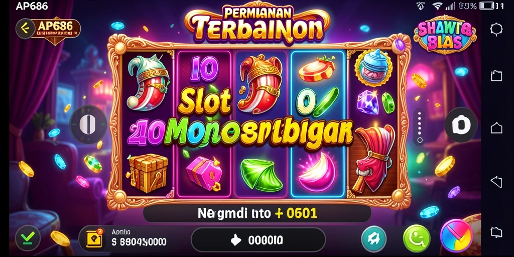 Tampilan menarik dari gameplay Slot AP686 yang menggugah semangat.