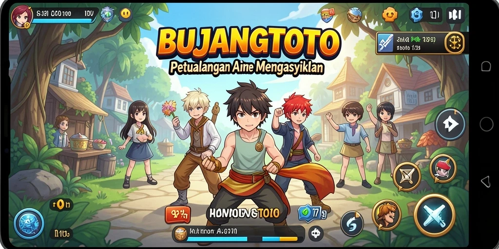 Gameplay seru dengan karakter anime yang menarik.