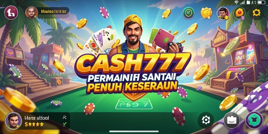 Screenshot CASH777 yang menampilkan gameplay menyenangkan dan interaktif.