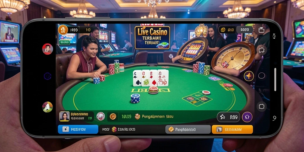 Tampilan gameplay H89 yang menarik dalam suasana Live Casino.