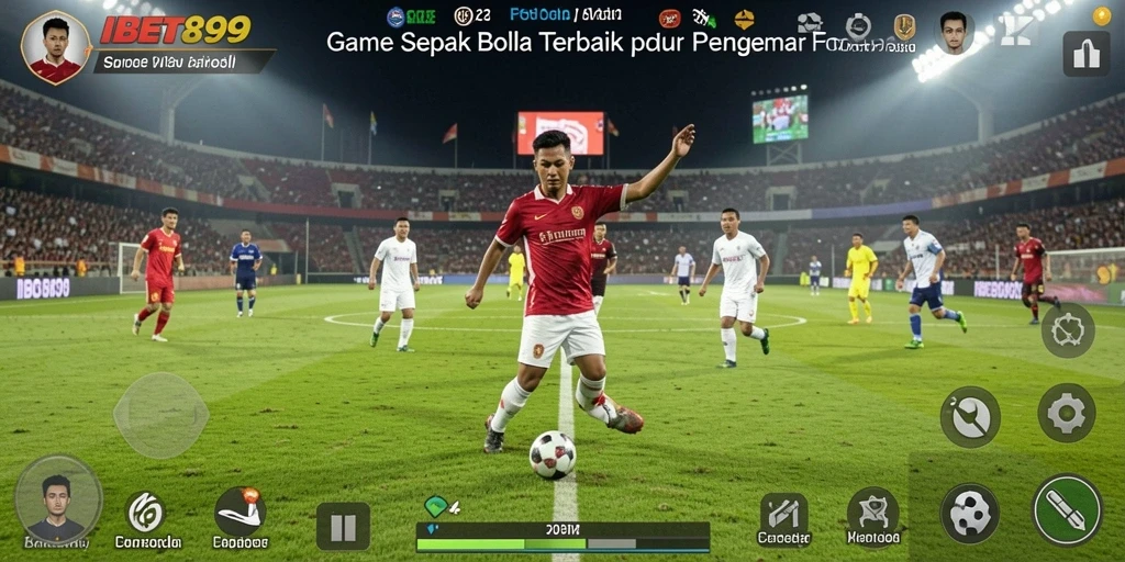 Tangkapan layar <strong>IBET899</strong> menampilkan aksi mendebarkan dalam pertandingan sepak bola.