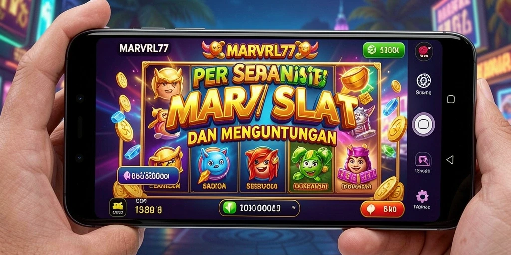 Tampilan menarik dari gameplay Slot di MARVRL77.