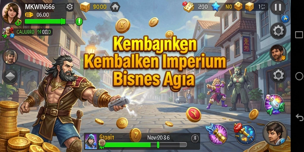 Tangkapan layar permainan MKWIN666 menampilkan pengalaman Tycoon yang menarik.