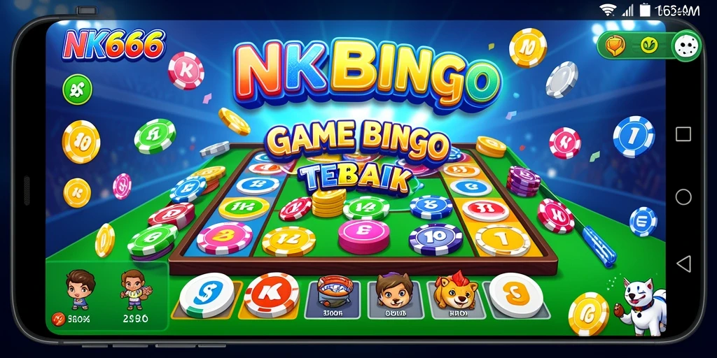 Tampilan gameplay seru dari game Bingo NK666 yang dinamis.