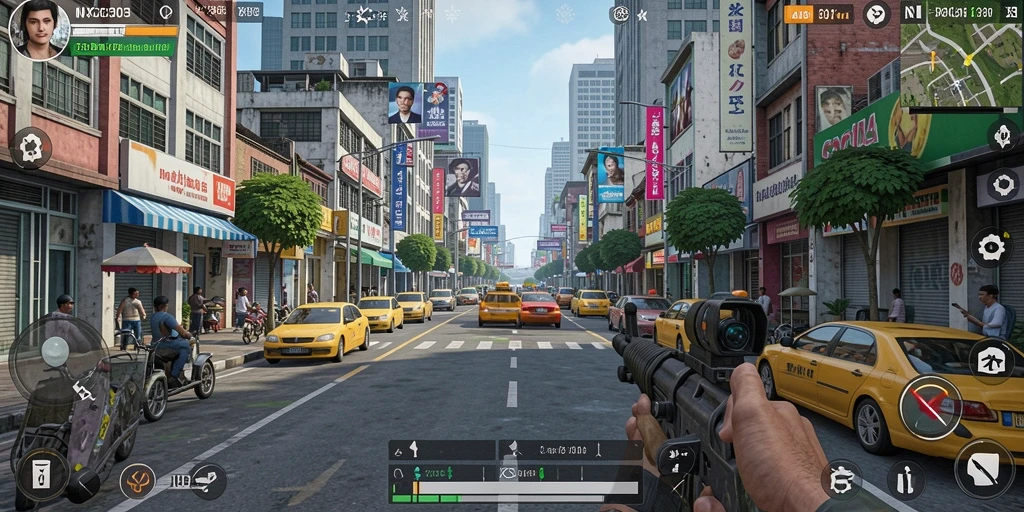 Gameplay NX303 yang menakjubkan dalam simulasi kehidupan urban.