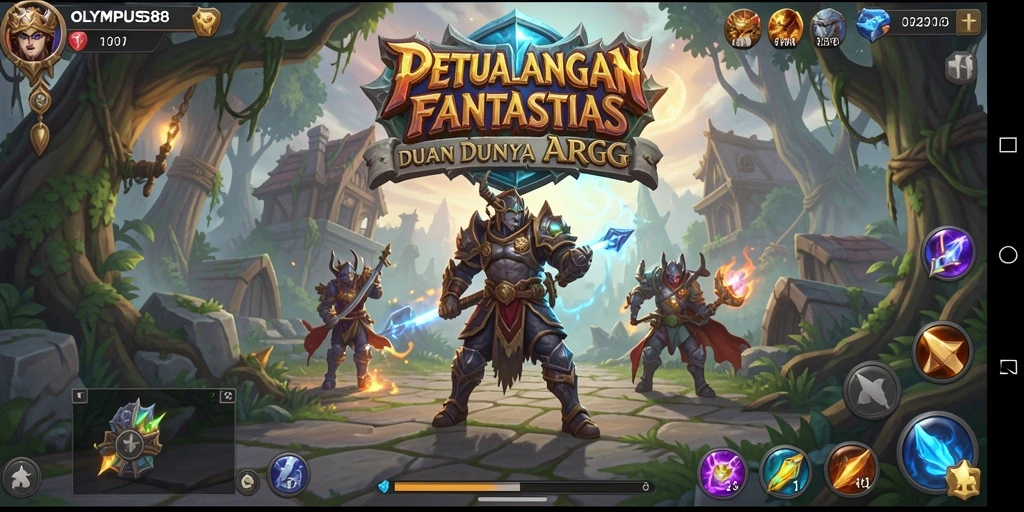 Tampilan aksi seru dalam gameplay OLYMPUS88 yang mendebarkan.