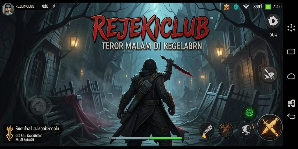 Gameplay seram yang penuh ketegangan di REJEKICLUB.