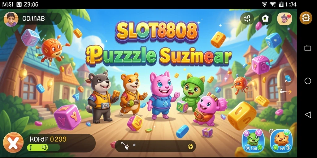 Gameplay menarik dari SLOT8808 dengan berbagai teka-teki menantang.
